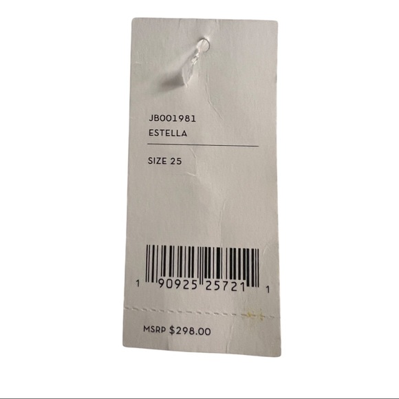 JBrand  New Woman Bonny Embellished Denim Skirt Sz 6 Small 25 Cotton Regular$298 - Picture 10 of 10